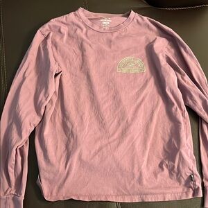 Billabong Men's Pink Long Sleeve Shirt